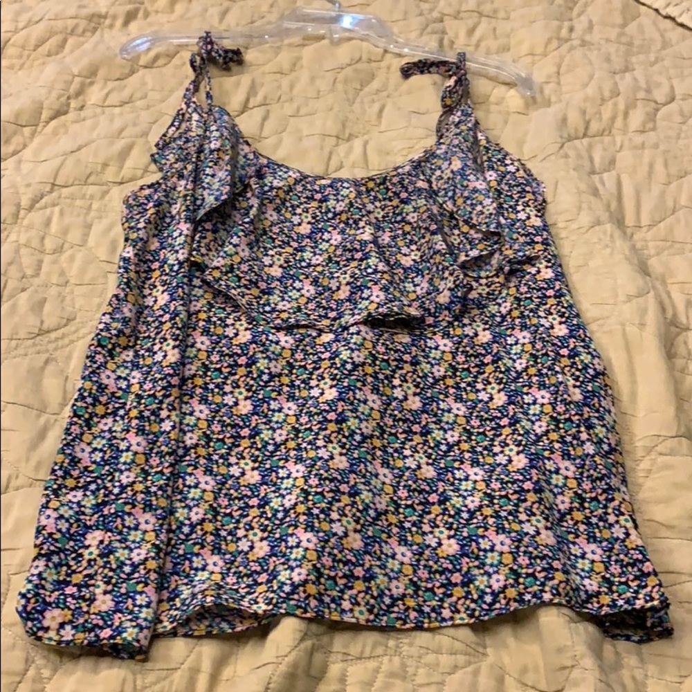 Floral tie tank from Neimans